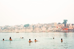 Swimming, Varanasi, India, , fine art photography, shooting film, landscape, Incredible india, fine art, art , artist, workshop, pilgrims, holy city, travel