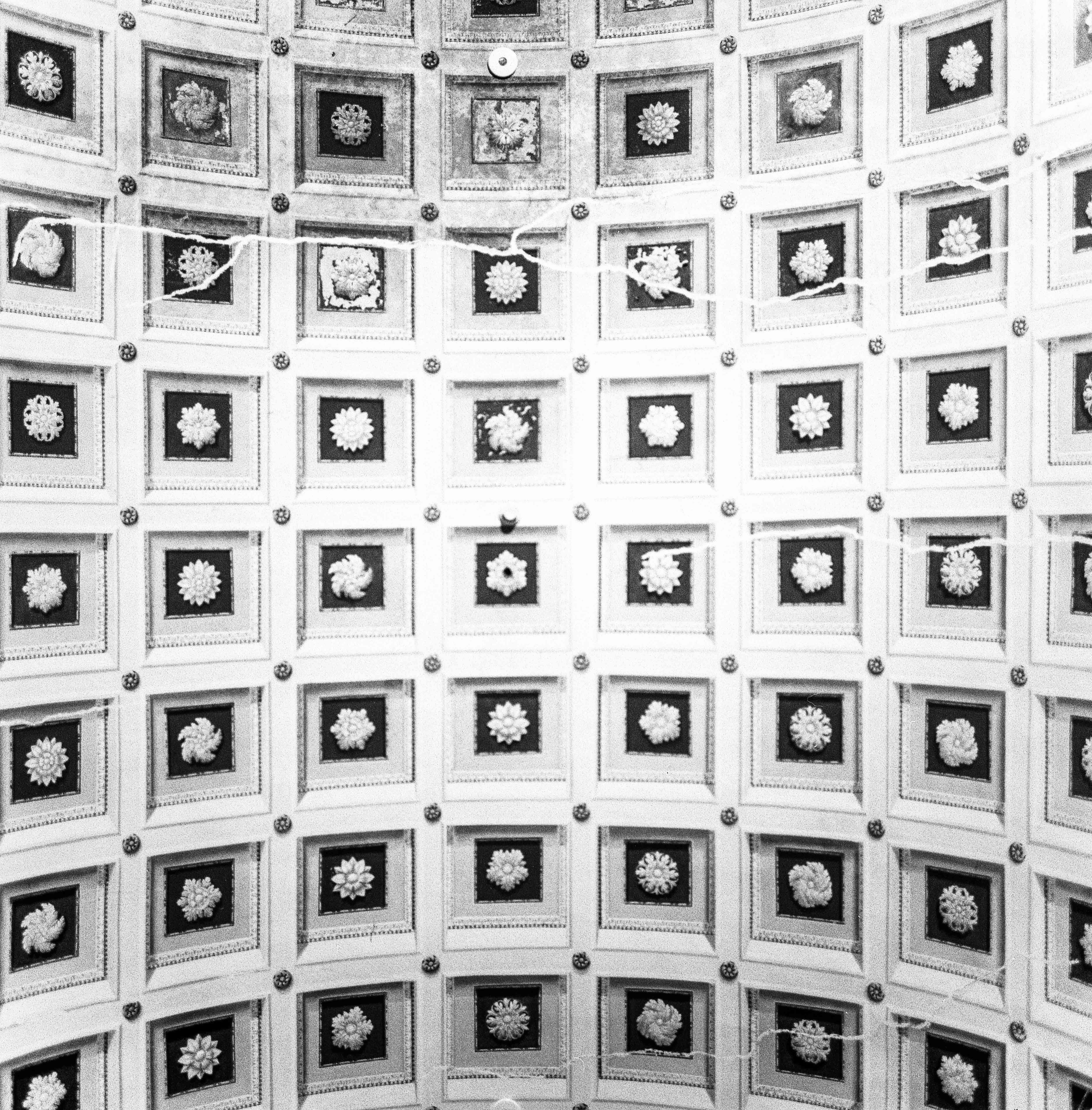 Ceiling, Palazzo Ducale, Mantova, ItalyRolleiflex Planar