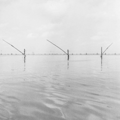 Ko yo, Songhkla, Thailand fish farm rolleiflex planar