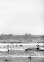 Swimming, Cat Ba, VietnamRolleiflex 35mm