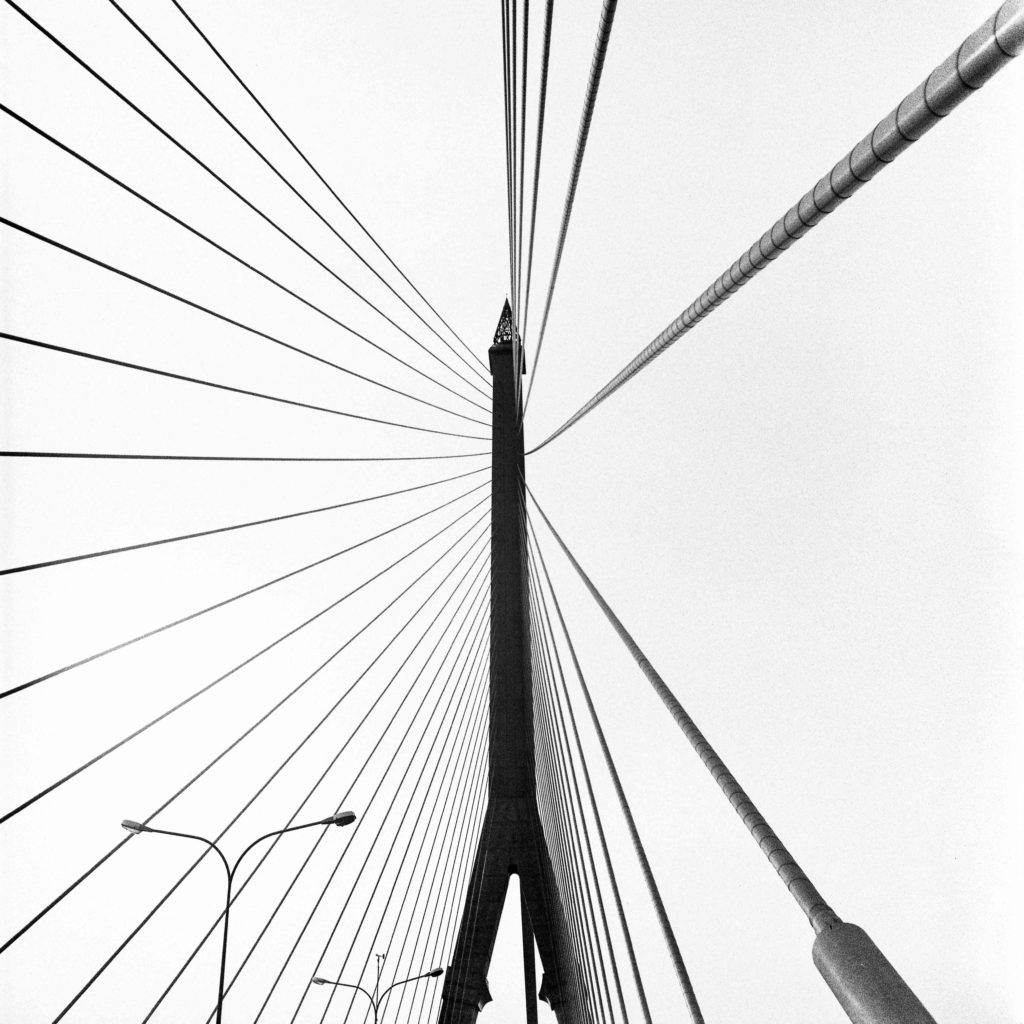 Rama VIII Bridge, Bangkok, Thailand