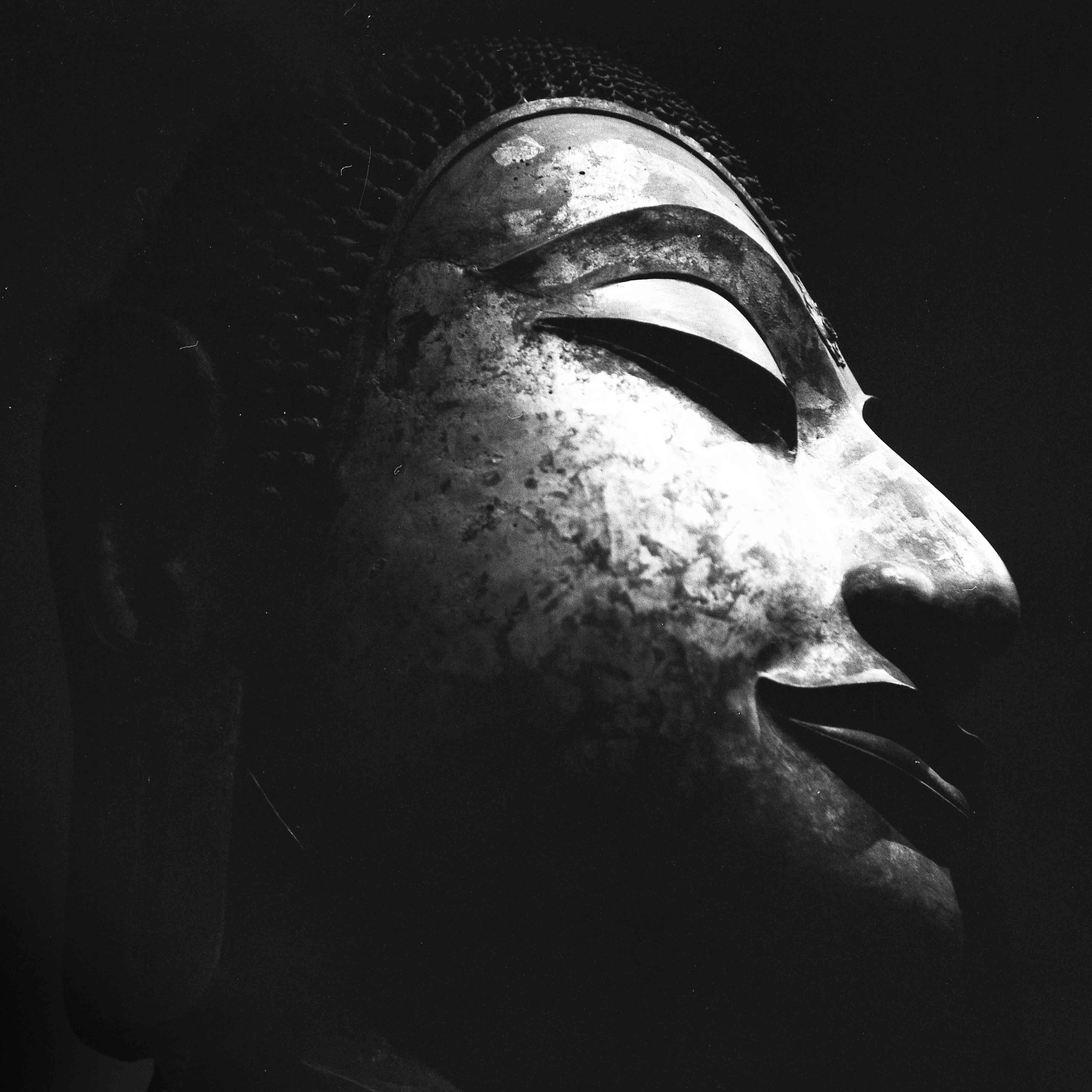 Buddha Face, National Museum, Bangkok , Thailand