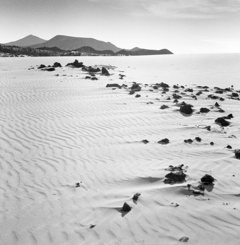 Dunes of Corralejo, Fuerteventura — Walking on the Dunes, fine art photograph by Raffaele Ferrari