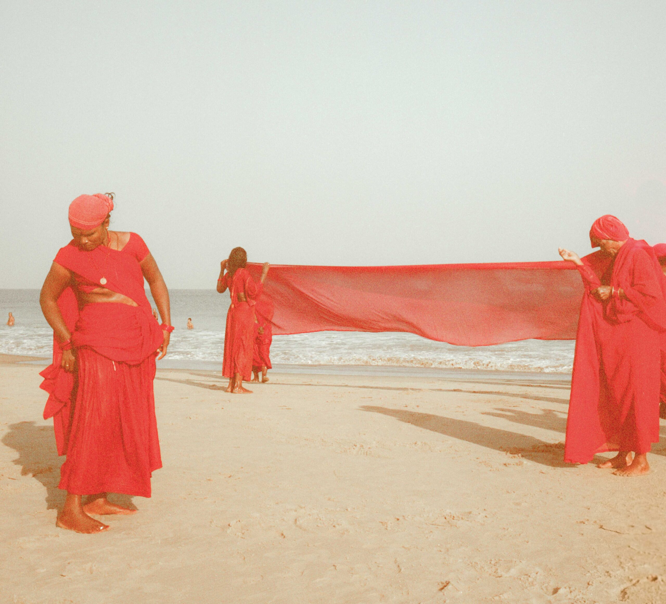 Group of Pilgrims, Karnataka, India