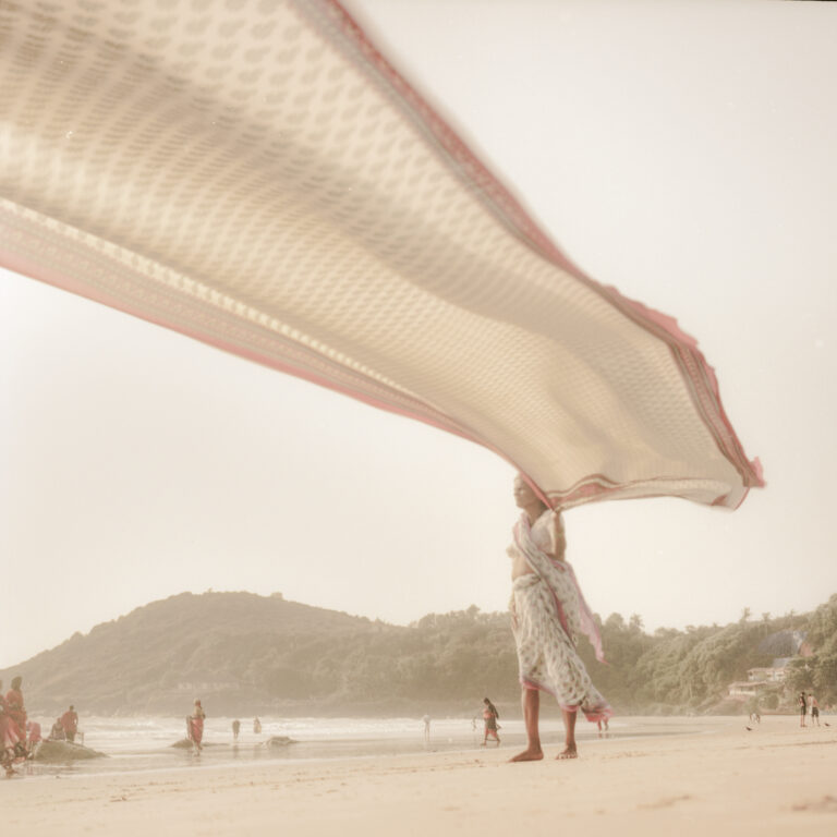Sari #2 — Gokarna, fine art photograph by Raffaele Ferrari