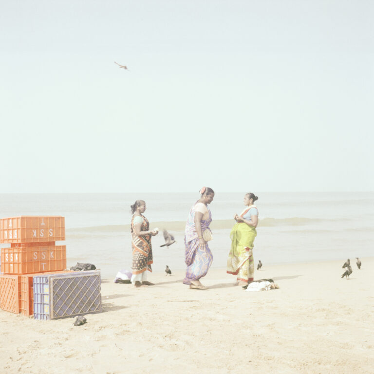 Waiting Fisherman — Gokarna, fine art photograph by Raffaele Ferrari
