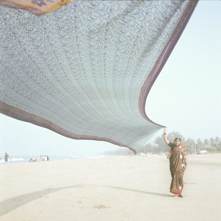 Sari #3 — Gokarna, fine art photograph by Raffaele Ferrari