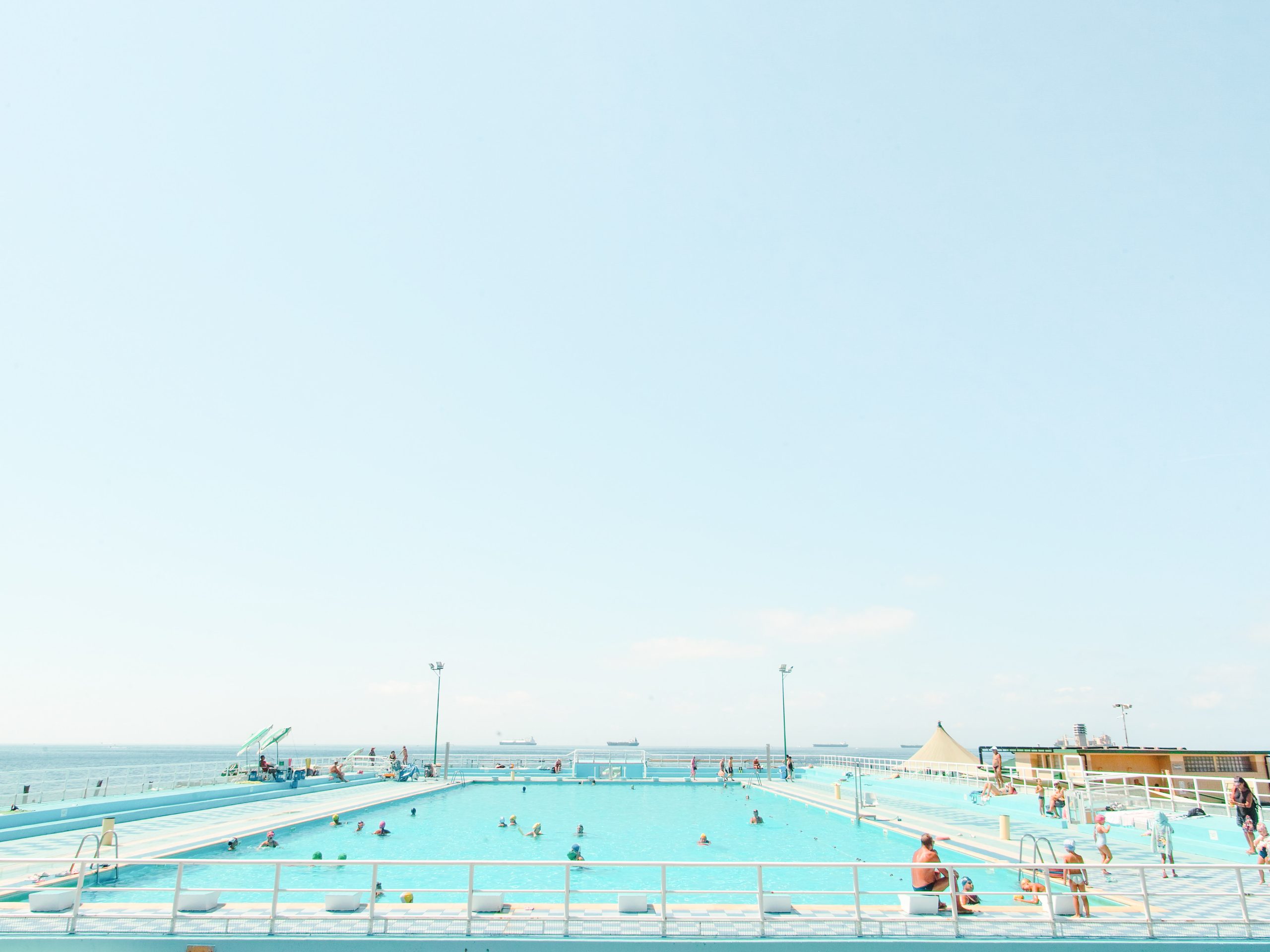 Piscine Pancaldi Photograph Livorno