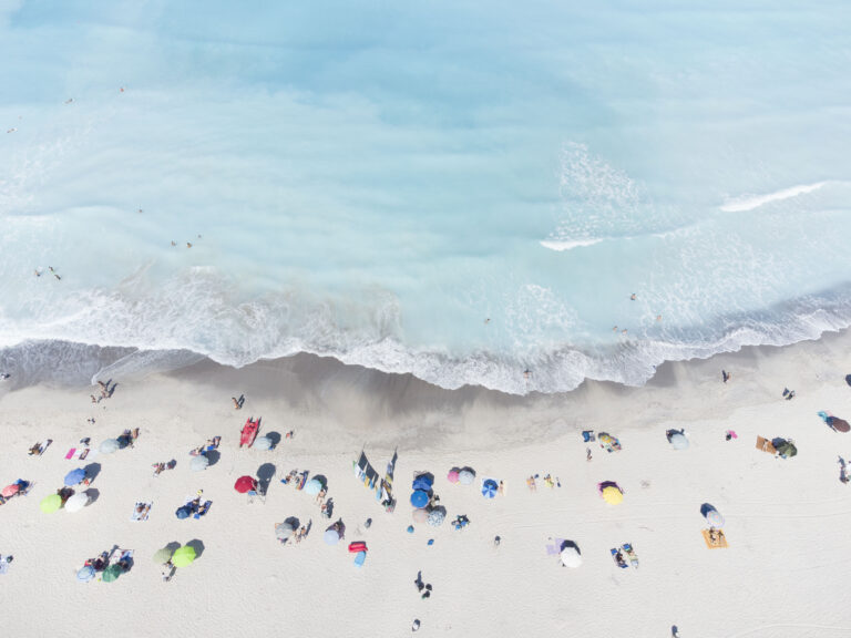 White Beach #5 — Italian Beaches, fine art photograph by Raffaele Ferrari