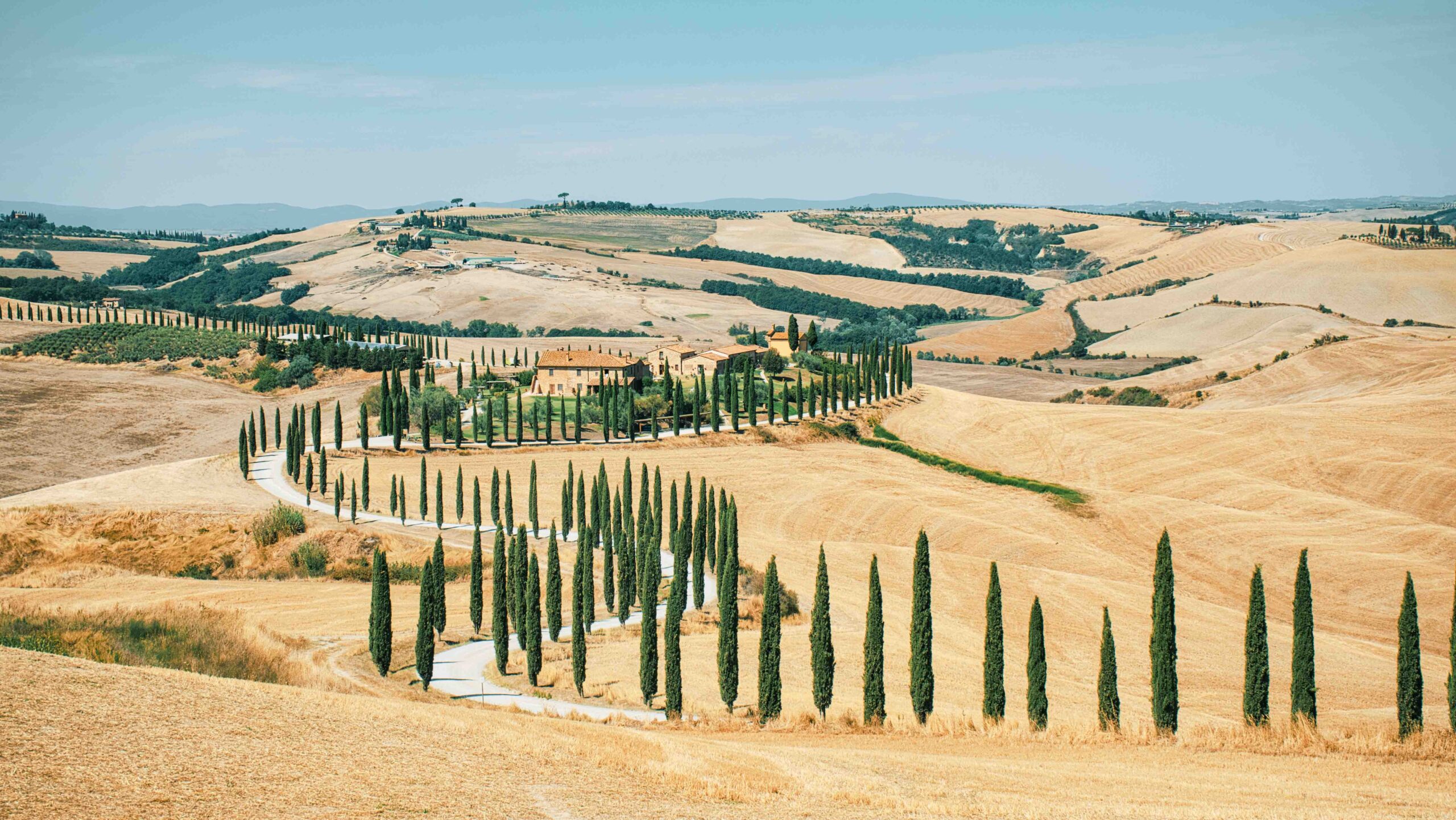 Drones in Tuscany