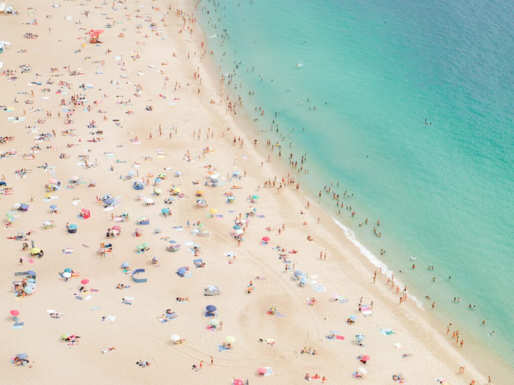 Praia da Nazaré, Portugal — European Beaches, fine art photograph by Raffaele Ferrari