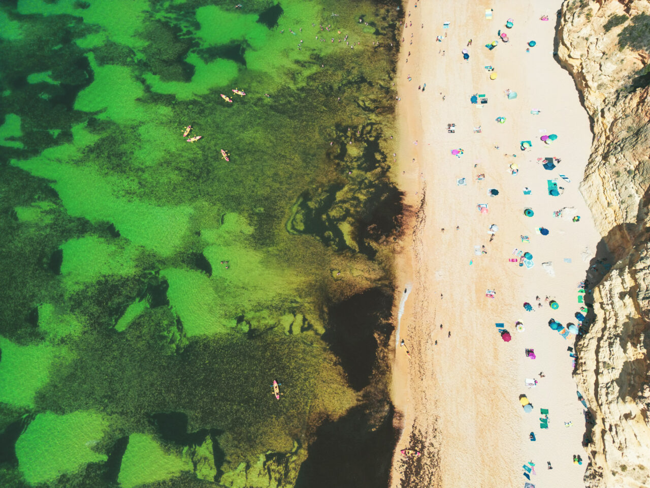 Praia Do Marinha, Portugal