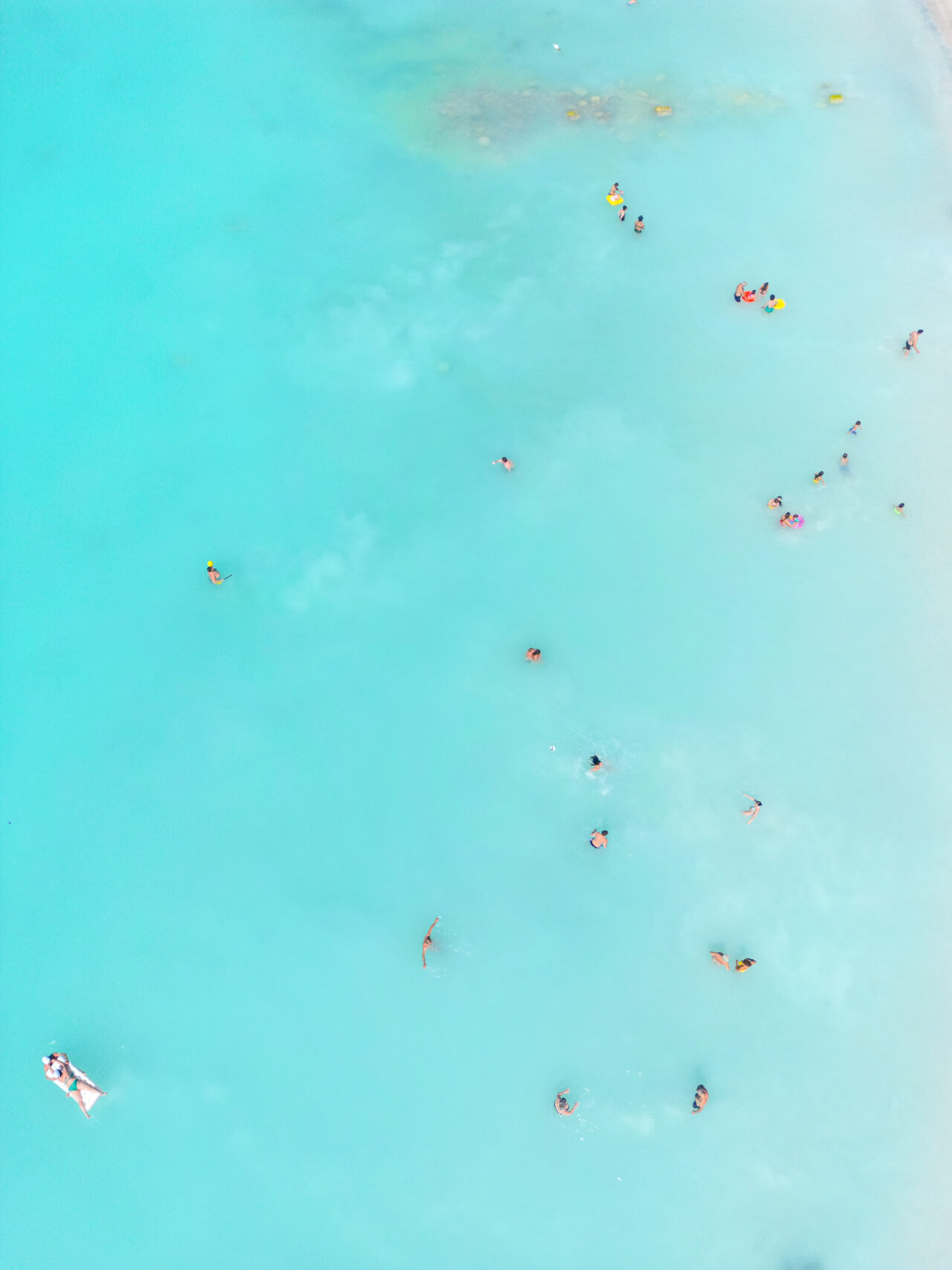 Sunbathers, Italy