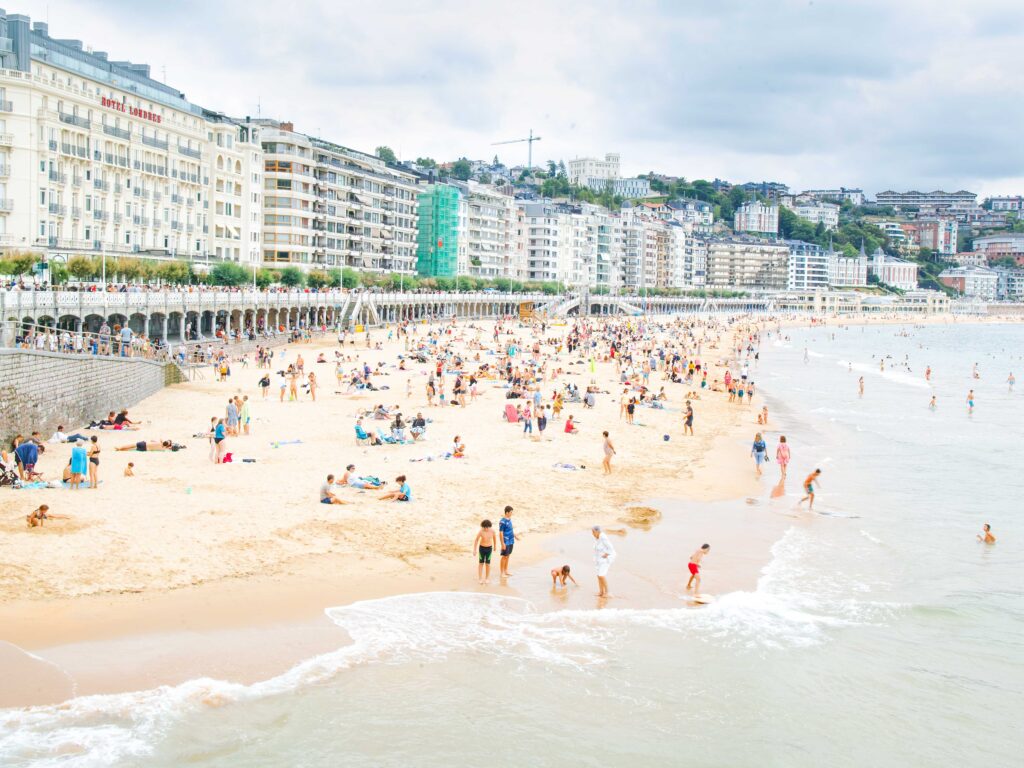 La Concha, Spain 2023 — European Beaches, fine art photograph by Raffaele Ferrari