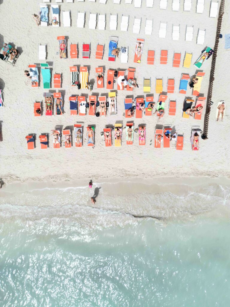 L’Ombelico del Mondo Beach Club, Palermo — Italian Beaches, fine art photograph by Raffaele Ferrari