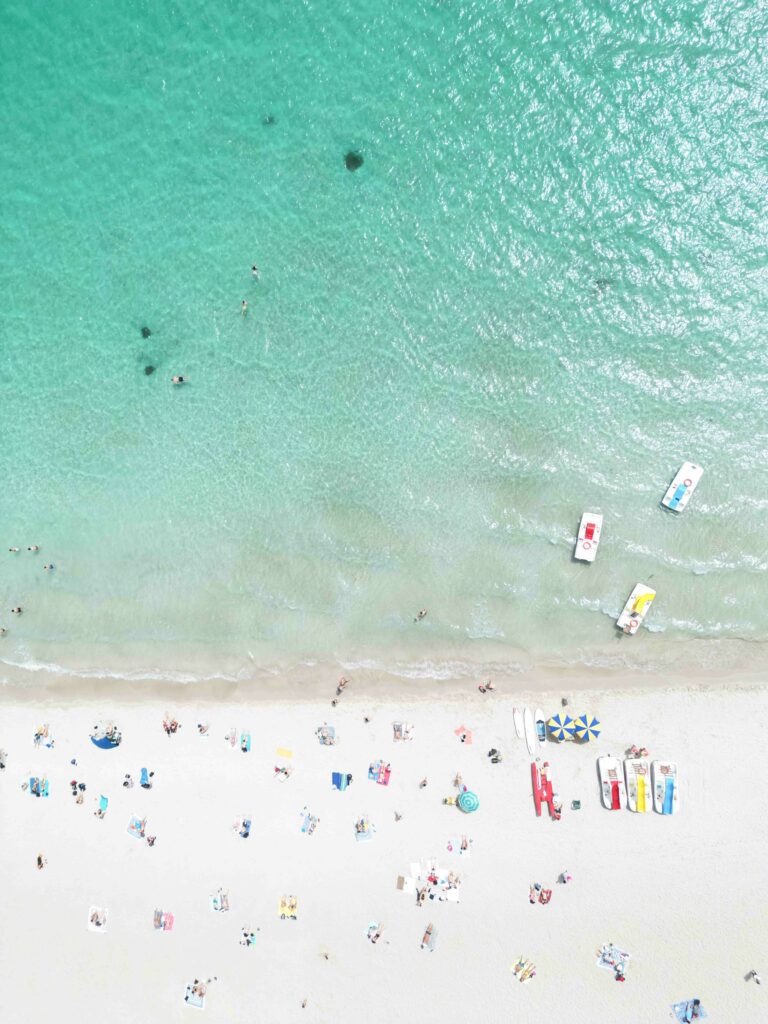 Mondello Beach, Palermo — Italian Beaches, fine art photograph by Raffaele Ferrari