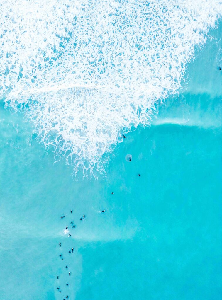 Surfers on Triangle — Surfer, fine art photograph by Raffaele Ferrari