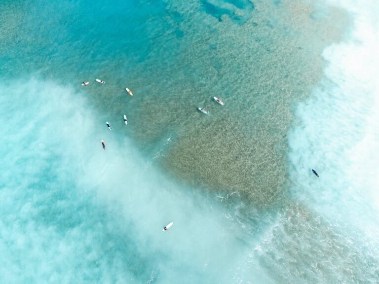 Surfers on Clouds — Surfer, fine art photograph by Raffaele Ferrari